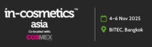 in-cosmetics Asia 2025