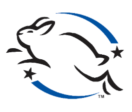 logo leaping bunny
